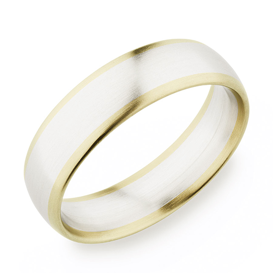Christian Bauer Two Tone 18k Yellow Gold and 18K White Gold - Men's ...