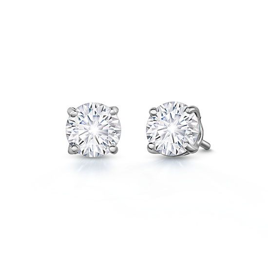Diamond Stud Earrings - Earrings Jewelry Collections