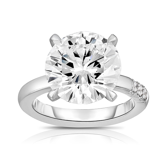 5 Carat Round Brilliant Jayne Ring | Marisa Perry by Douglas Elliott ...