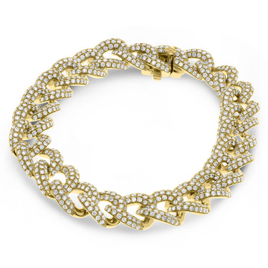 Diamond Bracelets NYC, Beaded Bracelet, Platinum Bracelets NYC - Marisa ...
